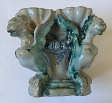 Italiana (Sicilia) Policromada Maiolica Maestra Sal Siglo XVII (1600)