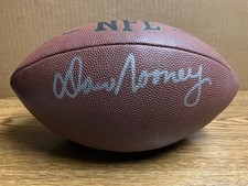 Dan Rooney, Pittsburgh Steelers, Signed Wilson, Full Size Football