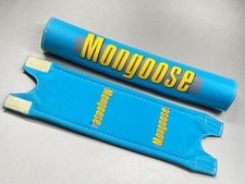 Mongoose BMX Pad Set blau grün Old School Lenker Vorbau Pads NOS 10" 11" Vintage