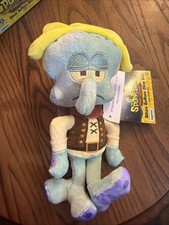 SpongeBob SquarePants Movie Bikini Bottom Glow Pals 8" Squidward Plush 2025 NEW