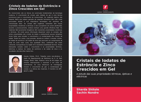 Cristais De Iodatos De EstrôNcio E Zinco Crescidos Em Gel Sharda Shitole (U. A.)-image