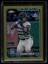 2024 Topps Pro Debut #PDC-178 Axel Sanchez Chrome Gold Refractor