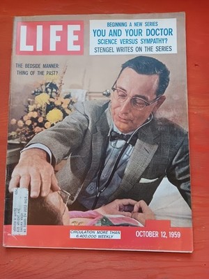Life Magazine October 12, 1959 - Space Race Soviet Lunik 3 Far Side Moon