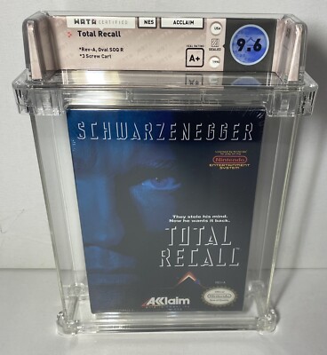 Total Recall (Nintendo Entertainment System, 1990) NES WATA 9.6A+ SEALED