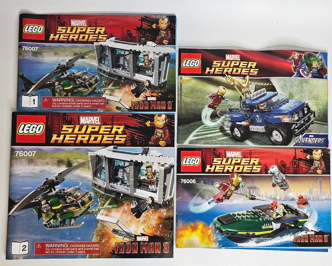 Lego 76006 instructions top