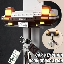 AE86 Car Headlight Key Holder Decor Creative Senior Key Hanger Wall-Mounted Home