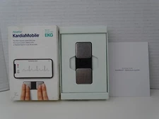 AliveCor KardiaMobile Personal EKG ECG 1-Lead Monitor Black Used AC-009-UA-C