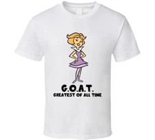 Jane Jetson Greatest Of All Time Goat The Jetsons Cartoon Character Fan T Shirt