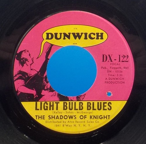The Shadows Of Knight 45 Oh Yeah / Light Bulb Blues - NM EX H7 - Picture 2 of 2