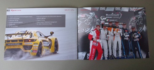 SIN CARS RI GT4 orig 2015 2016 UK Mkt Full 12pp Sales Brochure - Picture 6 of 6