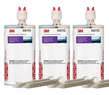 QTY 3- 3M 08115 2-Part Panel Bonding 200ml 8115 Metal Weld Bond FRESH GLUE