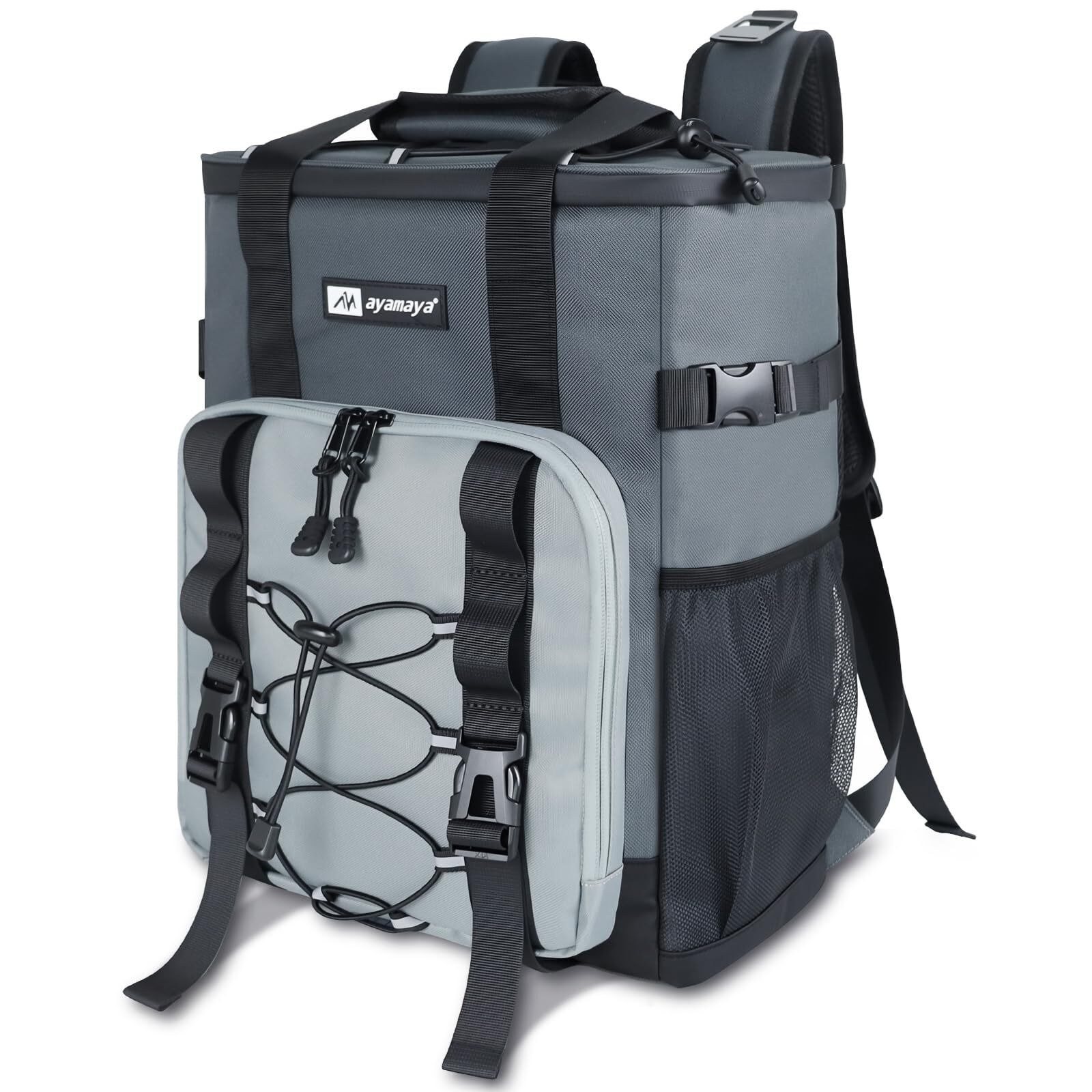 Upgraded Leakproof Backpack Cooler with Padded Top Handle 24 Can Capacity-image