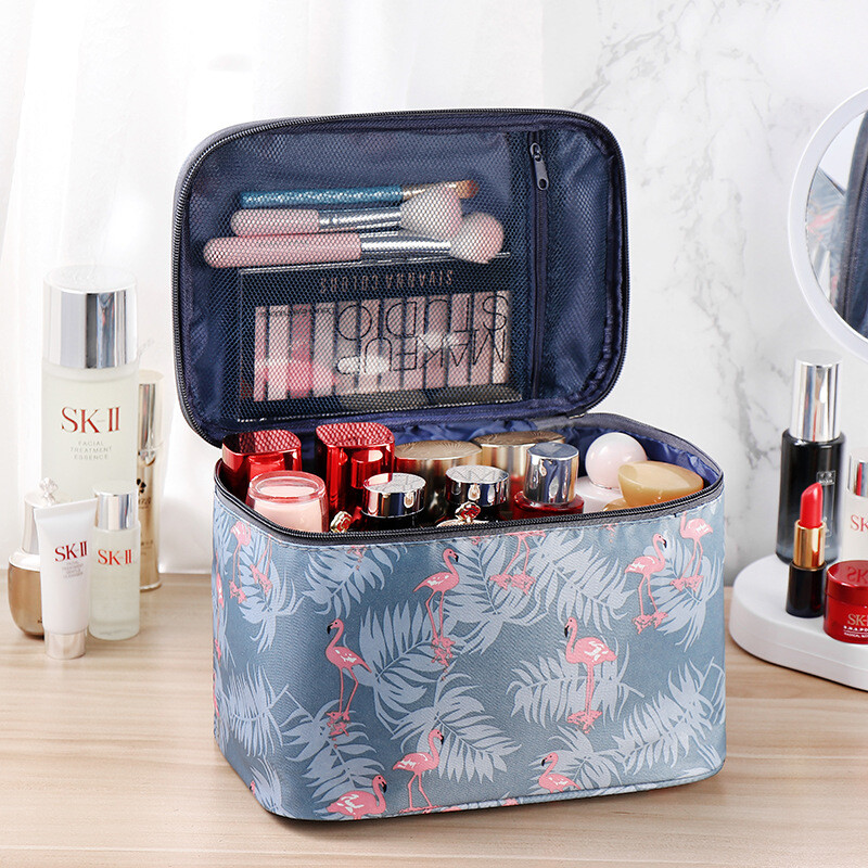 Large Women Ladies Wash Bag Toiletry Handbag Travel Case Cosmetic