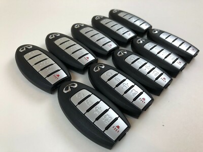 ORIGINAL LOT OF 10 INFINITI Q50 Q60 16-20 OEM SMART KEY LESS ENTRY