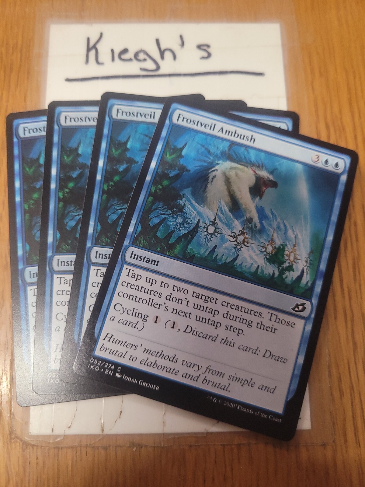 Mtg Frostveil Ambush X4 EBay mtg-frostveil-ambush-x4-ebay