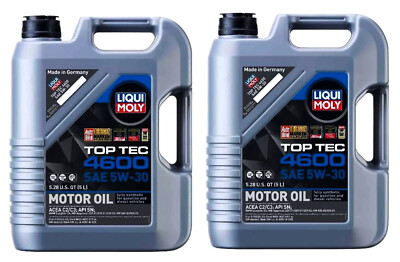 10-LiTer TOP TEC 4600 5W-30 GAS DIESEL Engine Motor Oil For AUDI BMW MERCEDES VW