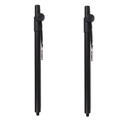 2 x StageCore MSA220BK M20 Saterlite Lautsprecherstangen höhenverstellbar 35mm schwer