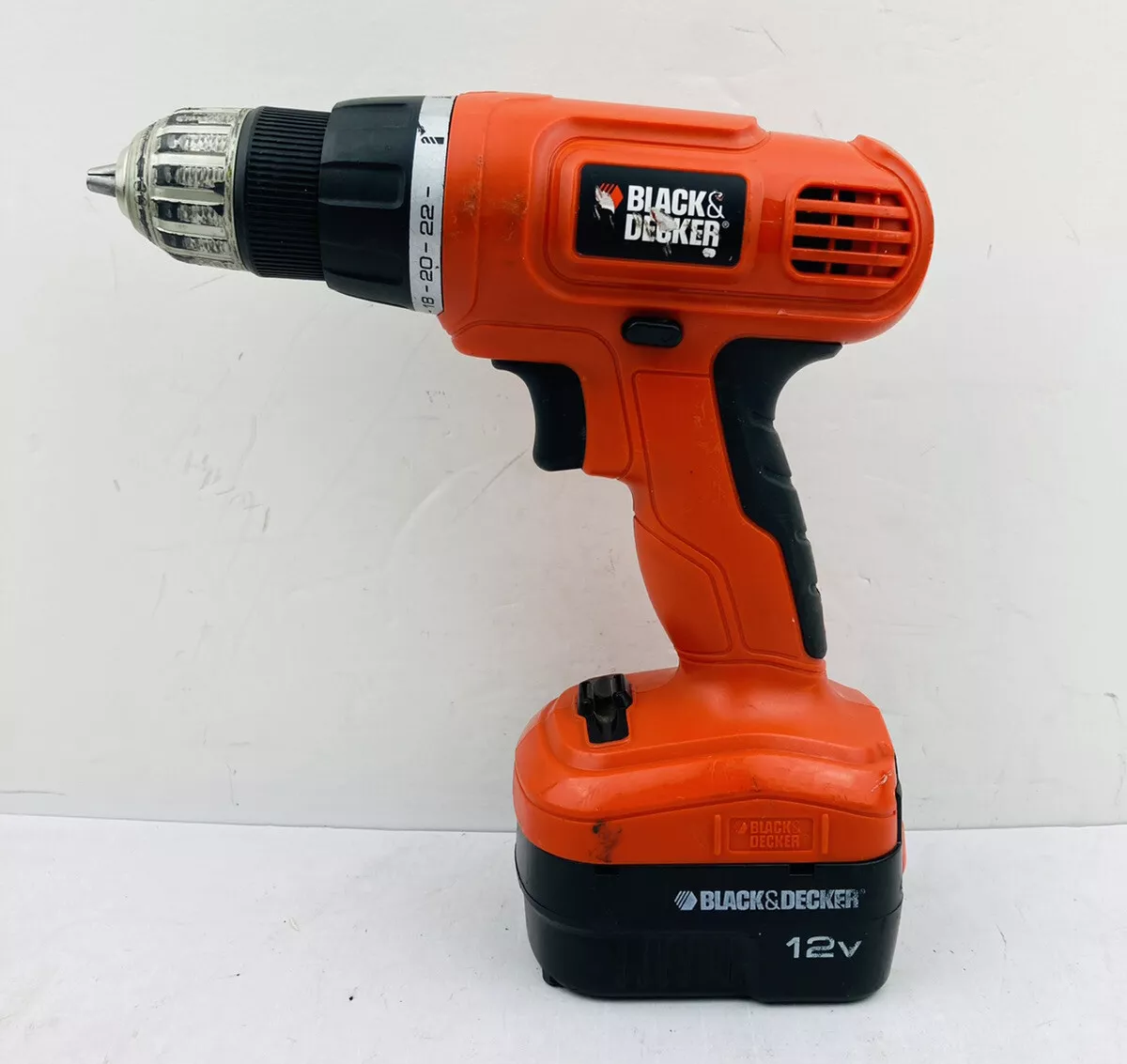 Black & Decker GCO1200 12V Cordless Drill/Driver With Slide On Battery