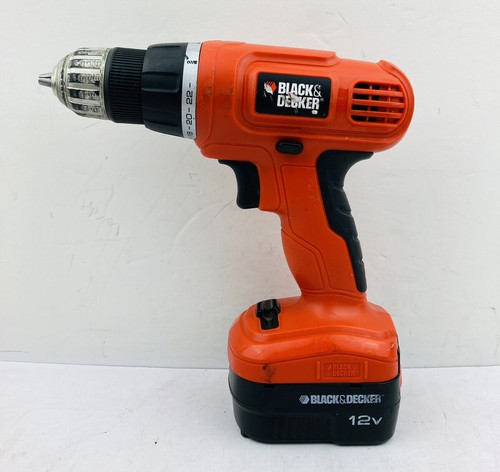 Taladro/controlador Black & Decker GCO1200 12 V batería deslizante | eBay