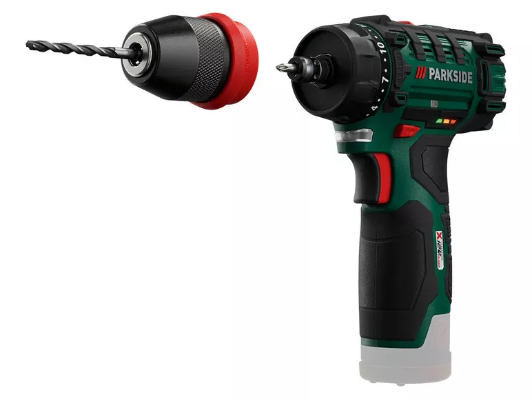 Cordless screwdriver parkside deals
