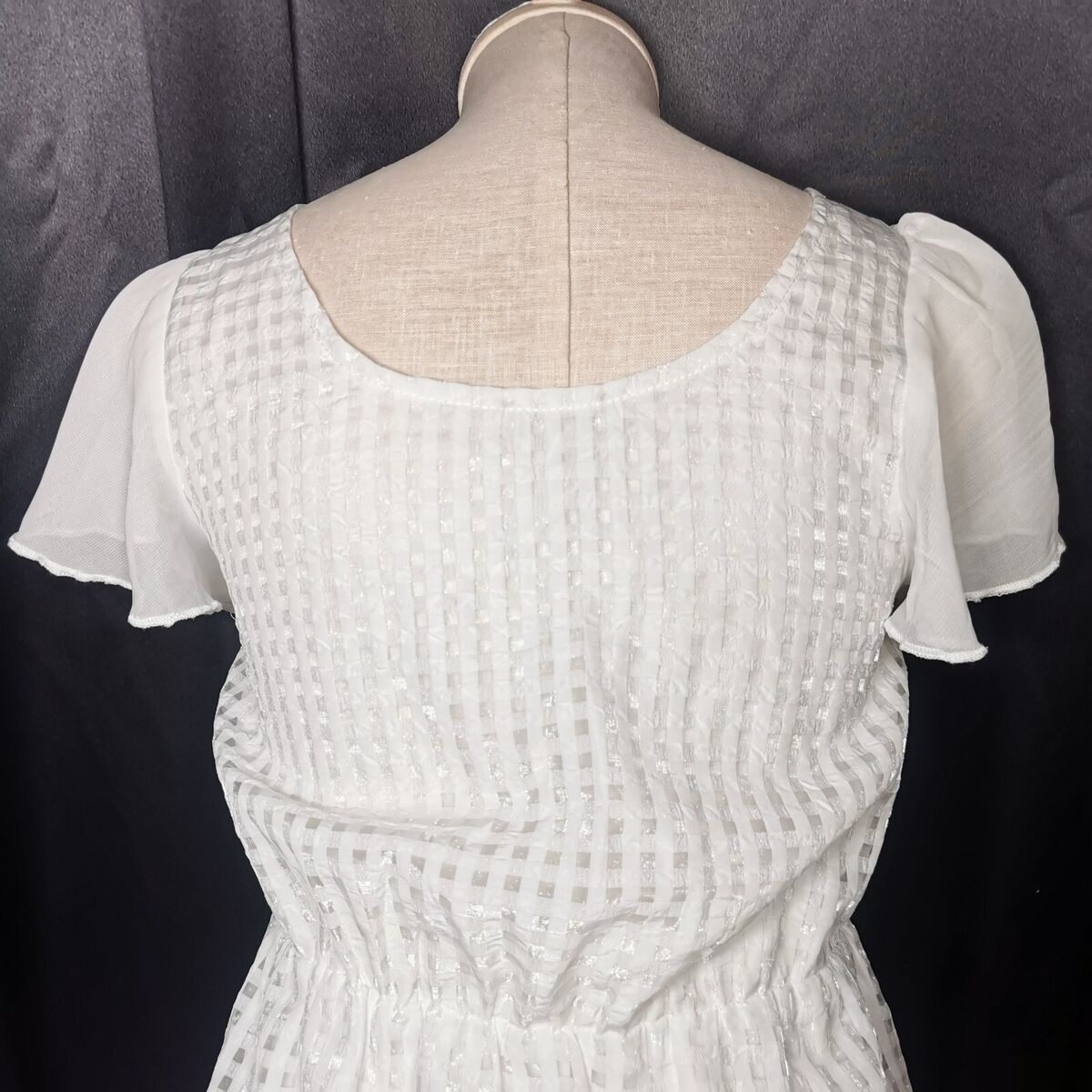 Mars MA*RS Sugar Gloss White Mini Dress Y2K Barbie Wedding Mars MA*RS Sugar Gloss White Mini Dress Y2K Barbie Wedding
