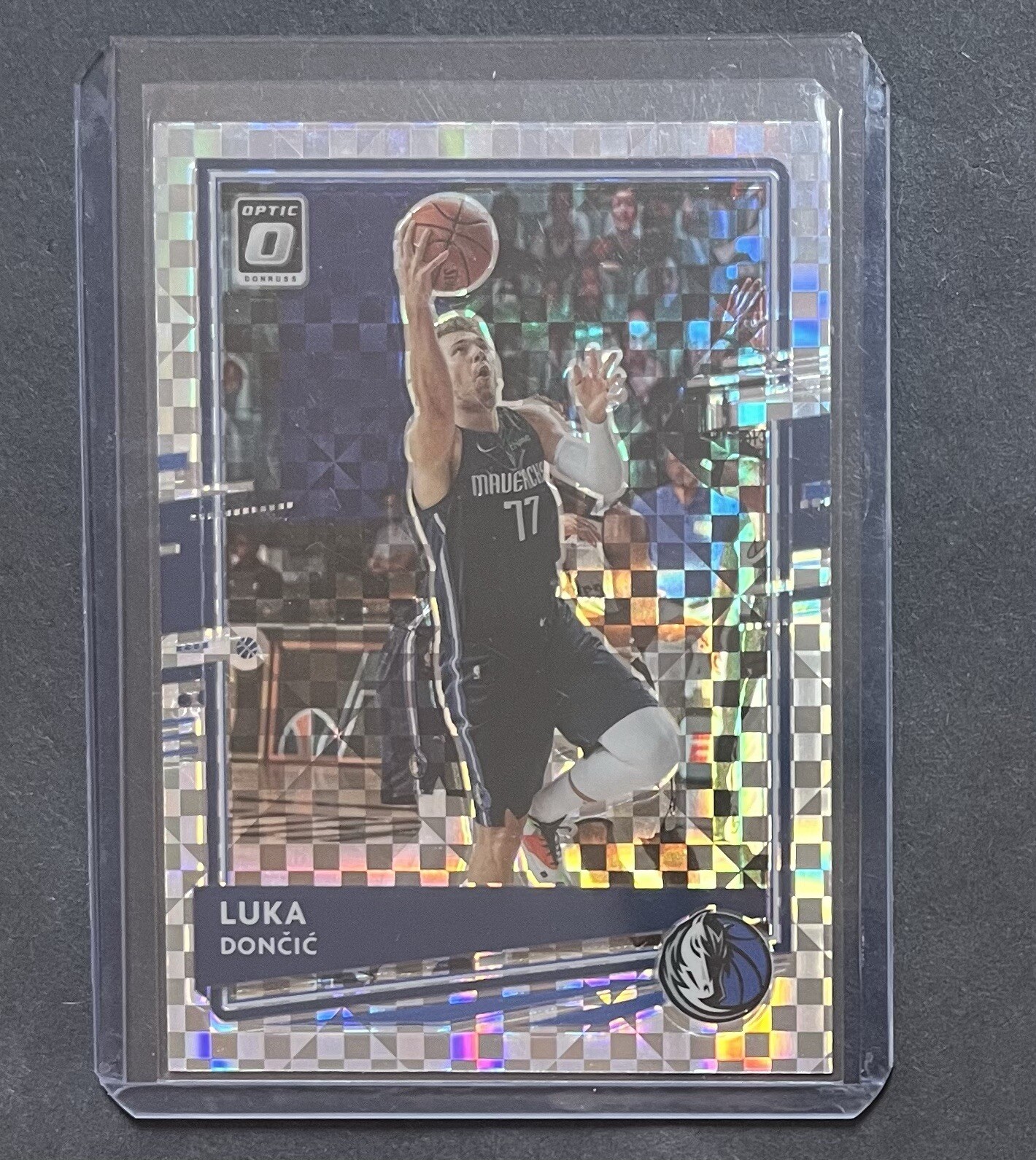 2020-21 Panini Donruss Optic Checkerboard Prizm Luka Doncic #86 SP