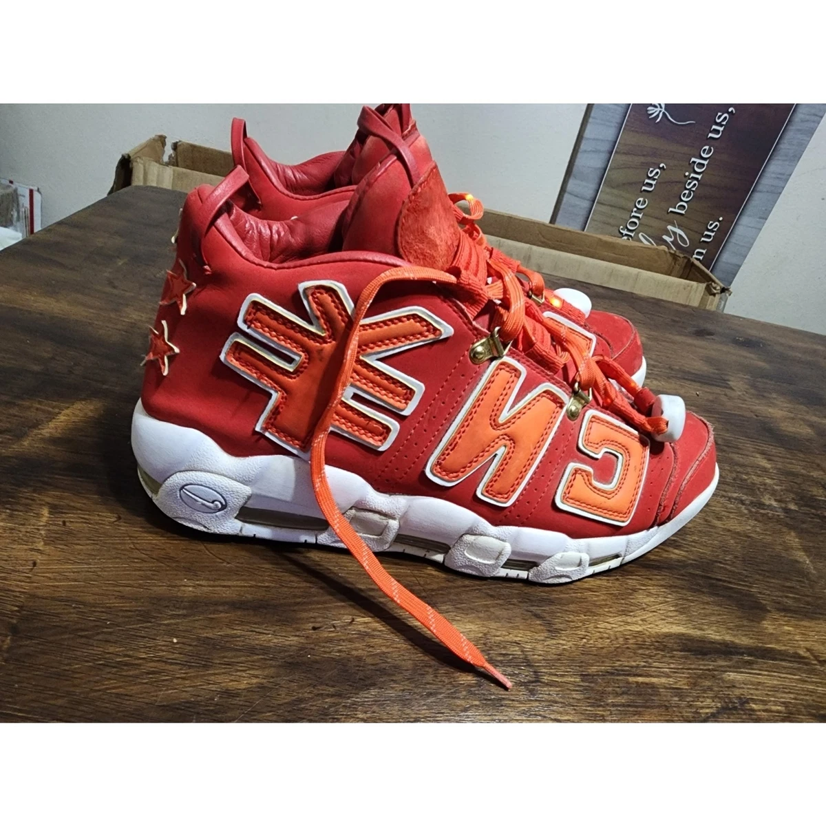 Nike Air More Uptempo Chinese New Year Custom // Closer Look