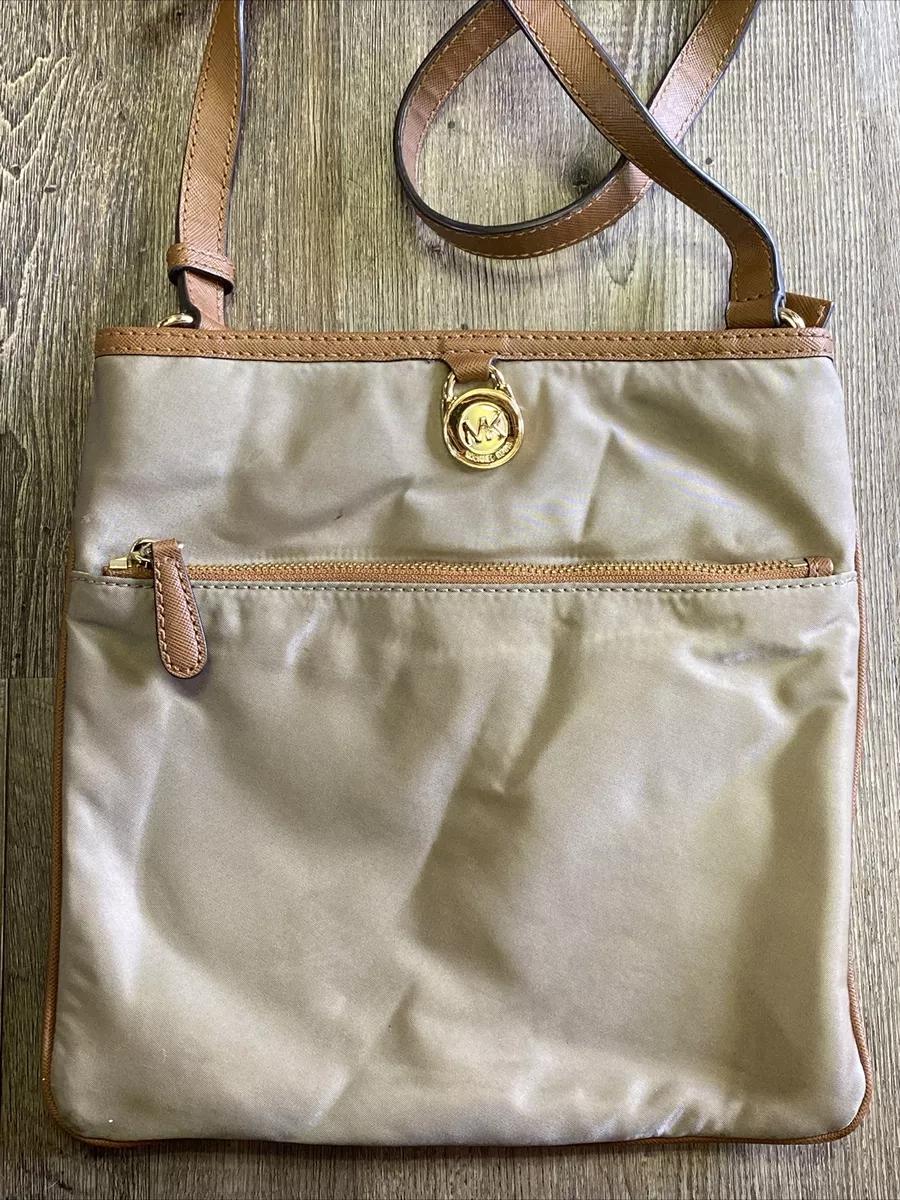 Mk tan best sale crossbody bag