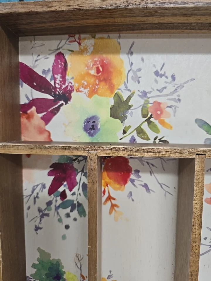 Bandeja de cubiertos de madera The Pioneer Woman Willow 18" X 13" Foto 2 de 4