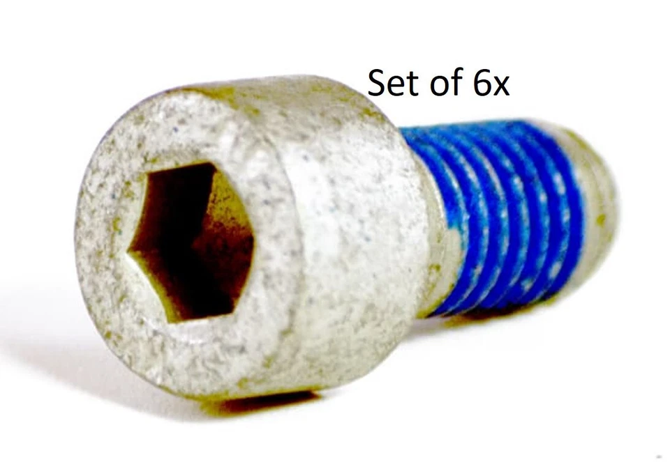 Juego de 6 pernos de placa de presión de embrague para volante para BMW 1992-2007 - GENUINOS Foto 2 de 2