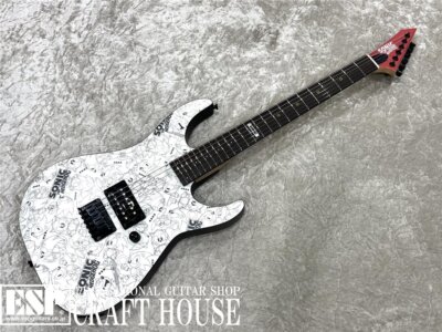 ESP SONIC THE HEDGEHOG GUITAR III -Classic Sonic Edition