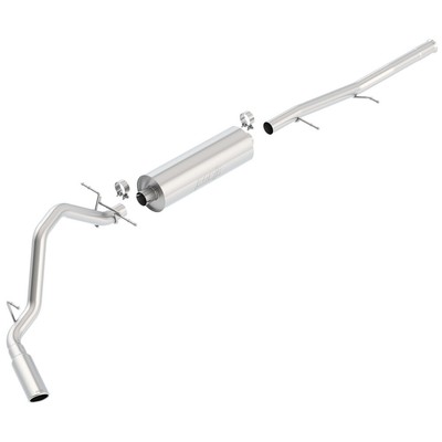 Borla 140343 Touring Cat Back Exhaust for 2009-2013 Silverado Sierra 1500 V8