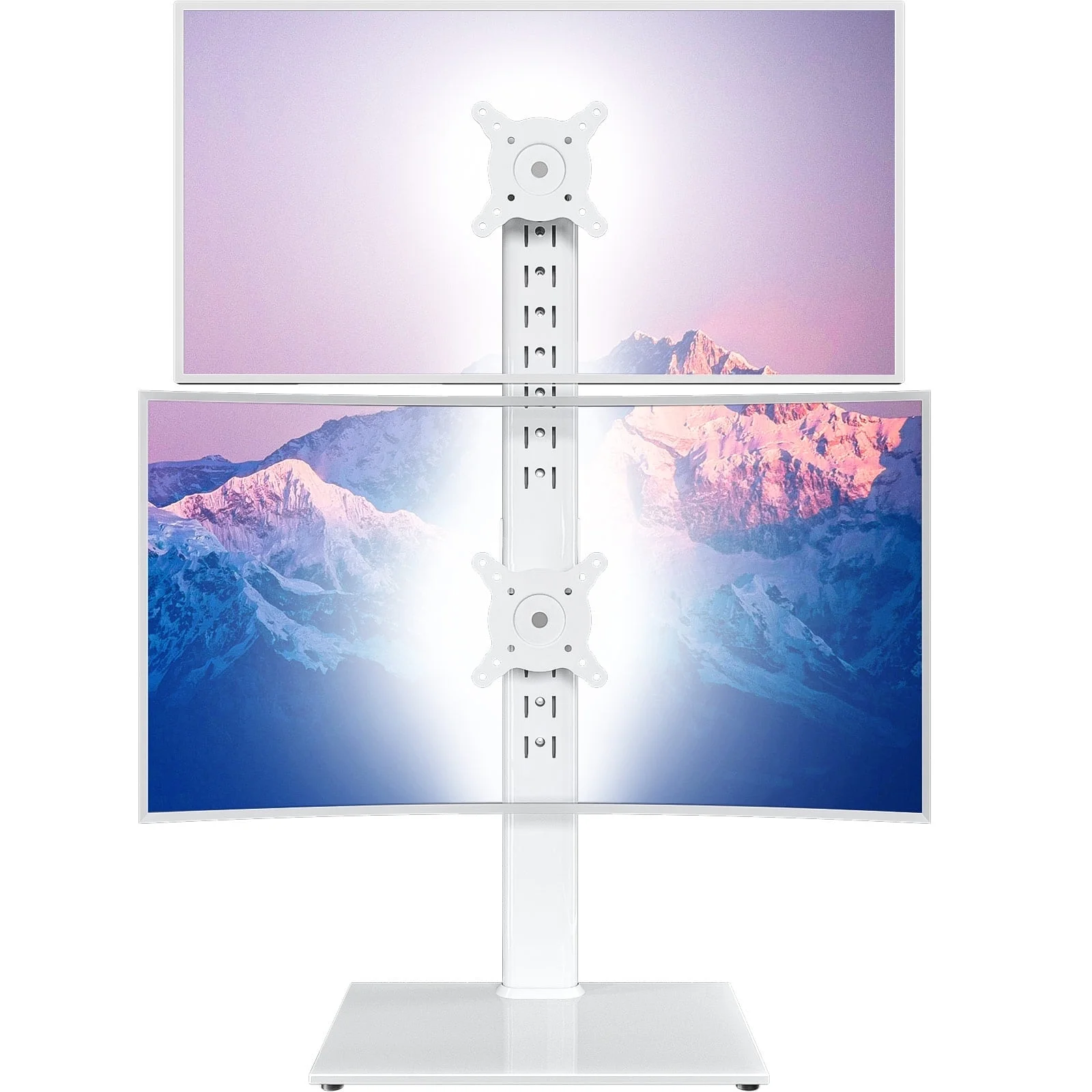 Vertical Dual Monitor Stand for 13-34