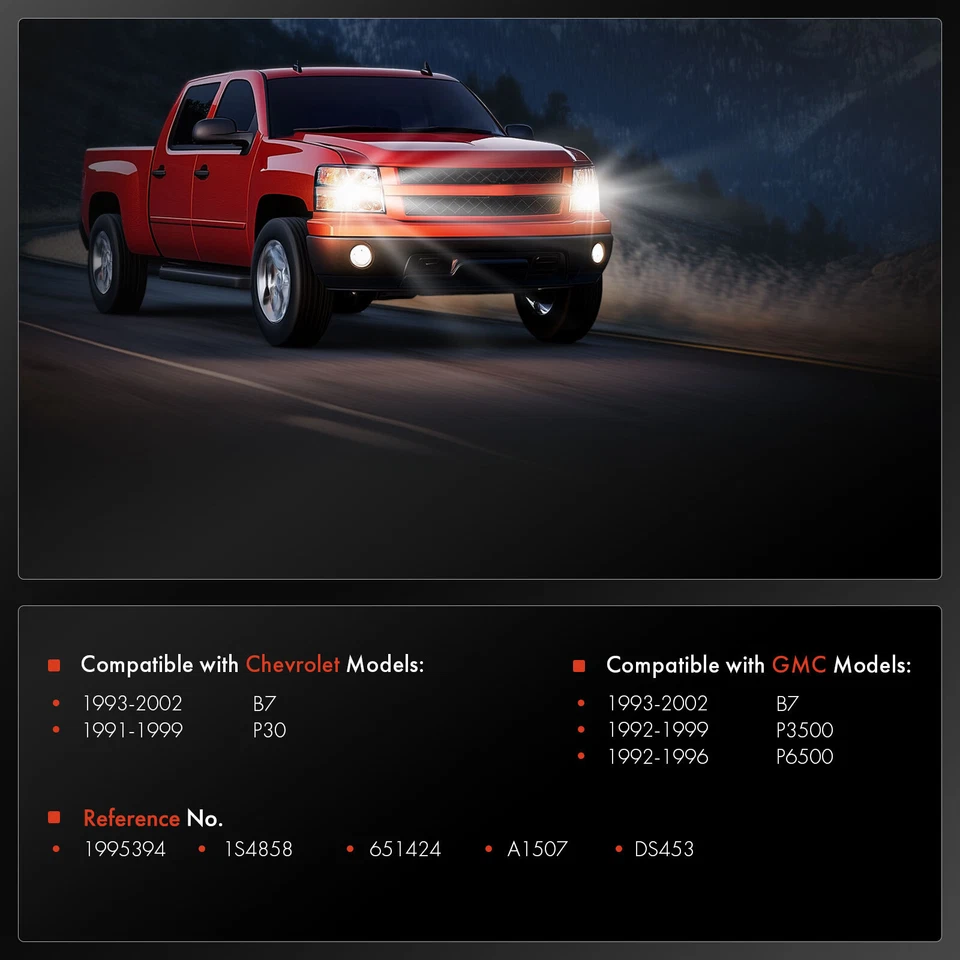 Interruptor de atenuación del panel de instrumentos del interruptor de faros para Chevy P30 91-99 GMC P3500 B7 Foto 2 de 4