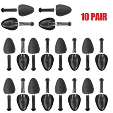 10 Pair (20pcs) Plastic Shoe Tree Keepers for Men Shoes Stretcher Shaper