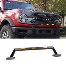 Rolled Steel Safari Bar Fits For 2021-2024 Bronco With Led Light