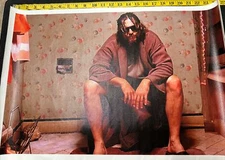 The Big Lebowski Canvas Poster 25 Inch Toilet Photo