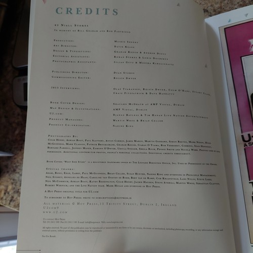 U2 North Side Story Book with Map - Picture 6 of 6