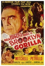 BELA LUGOSI MEETS A BROOKLYN GORILLA Movie POSTER 27x40 Bela Lugosi Duke