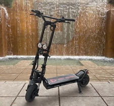 kaabo wolf warrior x electric scooter, rebuilt, 40 mph, 40 miles range