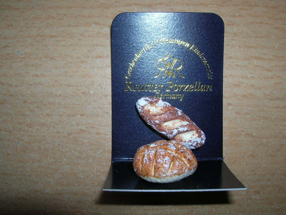 Reutter Porzellan Brot Bread Puppenstube Dollhouse 1:12 Art 1.956/0 - Bild 3 von 3