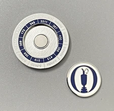 The Open Championship St. Andrews Magnetic Coin and 2 Sided Ball Marker British