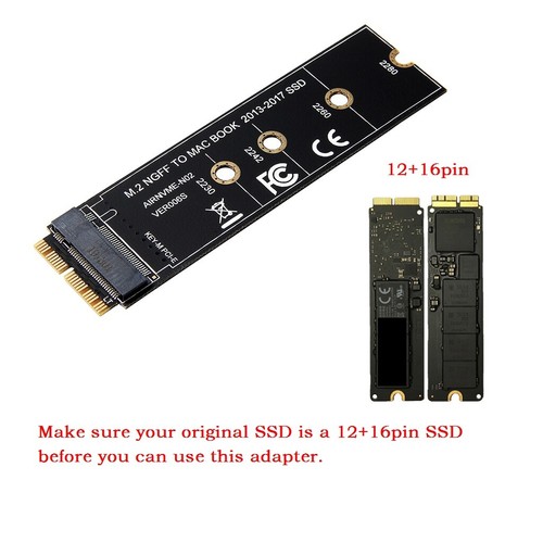 Adaptateur carte de mise à niveau SSD pour macbook air pro 2010/11/12/13/14/15/16/17 disque dur - Photo 41/56