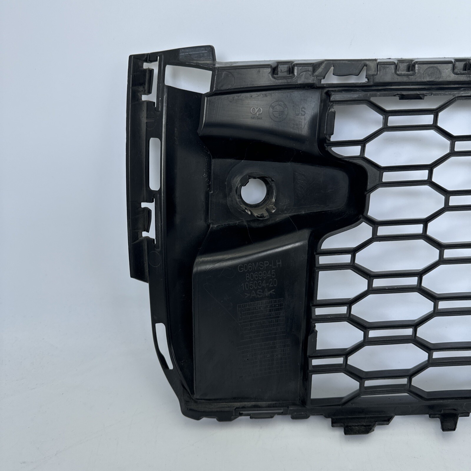 Fits BMW X6 G06 M FRONT LEFT BUMPER GRILLE 51118069945 ORIGINAL 