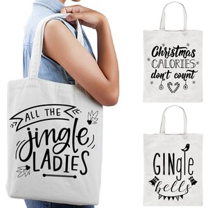 christmas tote purse