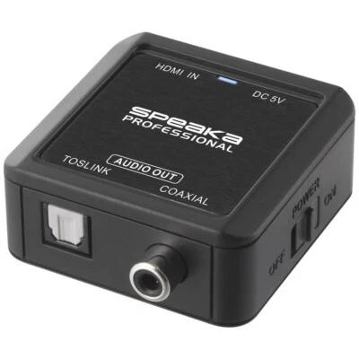 SpeaKa Professional Audio Konverter [HDMI - Koaxial, Toslink]