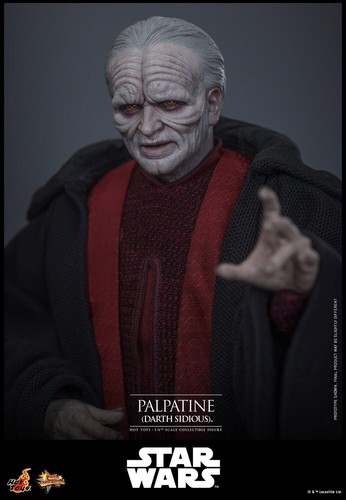 PREORDER Star Wars Episode III Action Figure 1/6 Palpatine (Darth Sidious) - Imagen 8 de 17