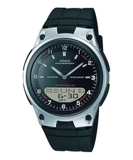 Casio AW-80-1AV Ana Digi Sport Watch WR100 World Time Alarm Chrono Databank NEW