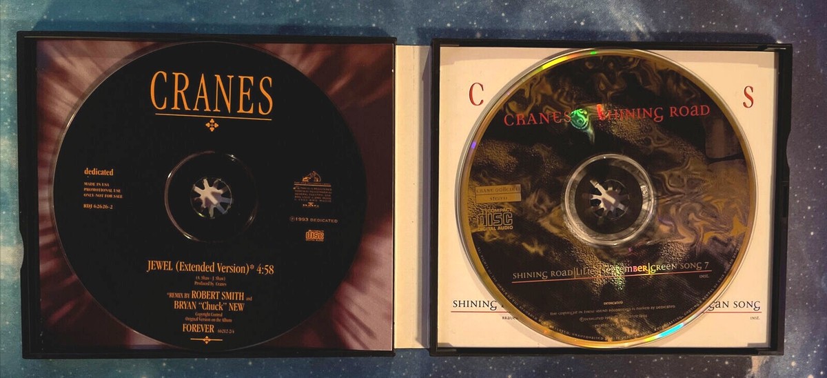 CRANES Shining Road #1 CD UK 1994 Dedicated CRANE 008CD(1