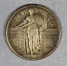 1917 Type 1 Standing Liberty Quarter - XF